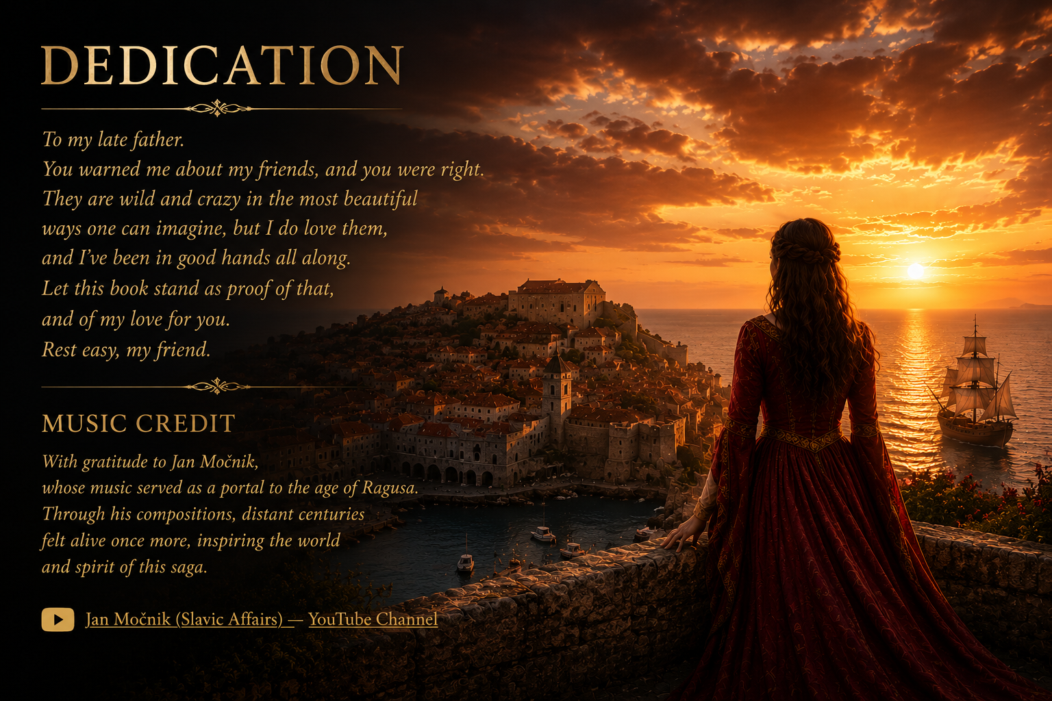 Dedication artwork